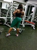 super hot ebony female bodybuilder mistress treasure in ripped contest shape